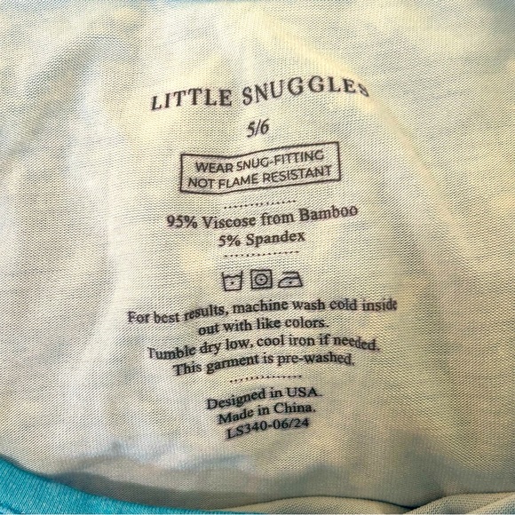 5/6 Little Snuggles Bamboo Snowflake Tulle Dress - Picture 5 of 5